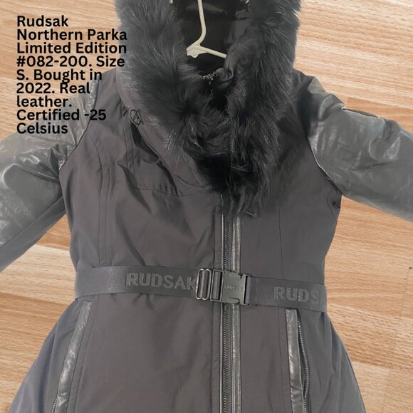 RUDSAK NORTHERN PARKA - WINTER COAT CERTIFIED -25 CELSIUS Size S - Picture 4 of 8